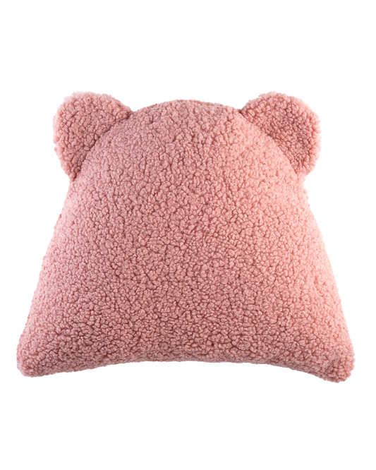 Wigiwama Bear Cushion Guava Pink