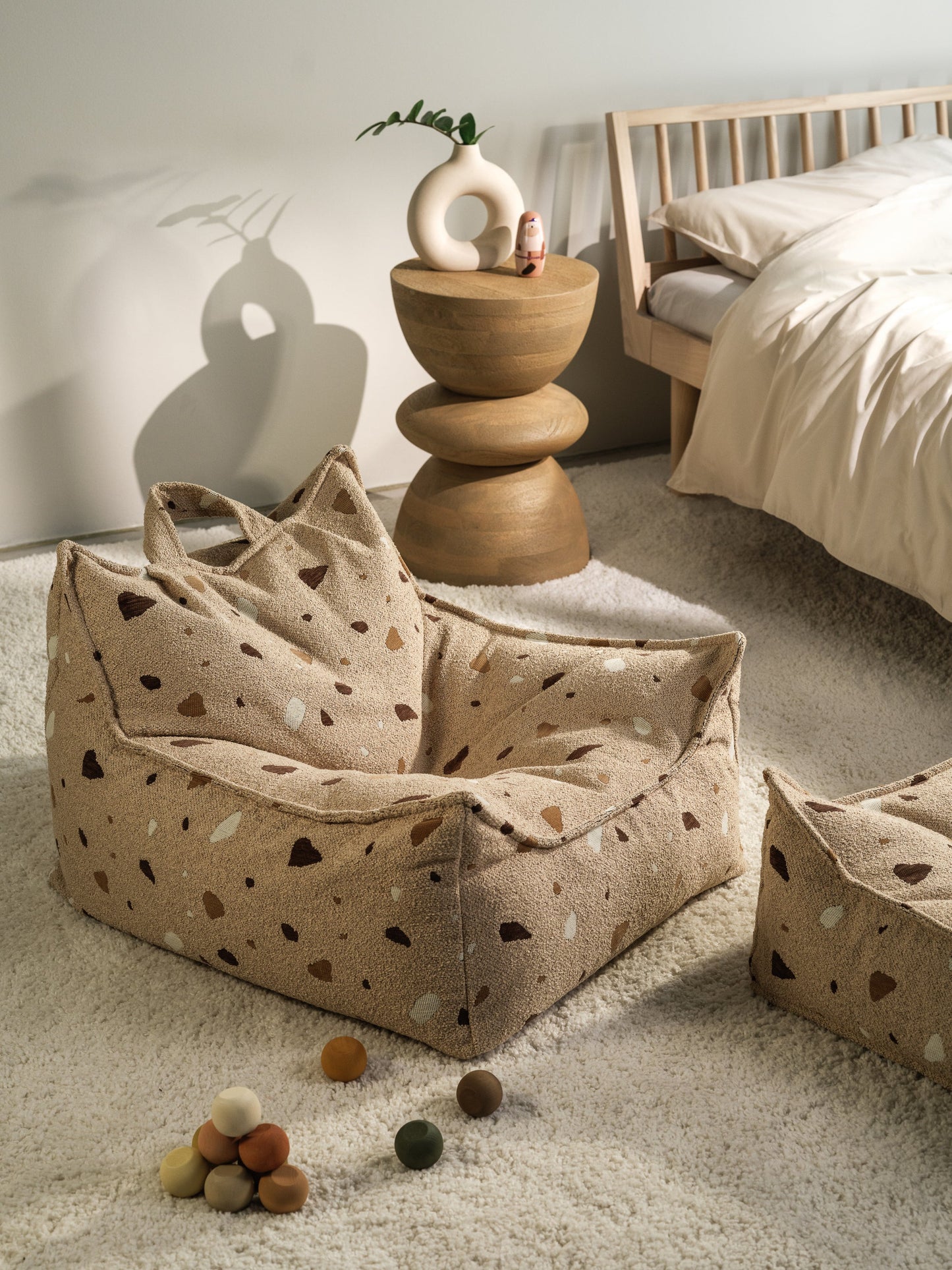 Wigiwama Terrazzo Sand Beanbag Chair