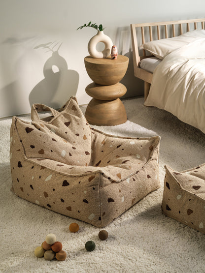 Wigiwama Terrazzo Sand Beanbag Chair