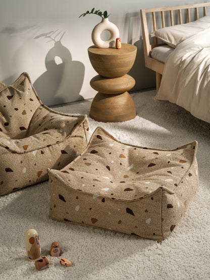 Wigiwama Terrazzo Sand Beanbag Chair