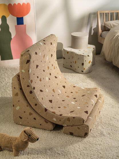 Wigiwama Terrazzo Sand Moon Chair