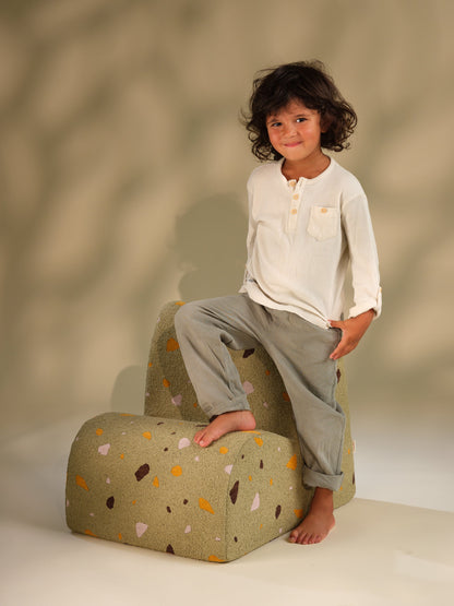 Wigiwama Terrazzo Moss Cloud Chair