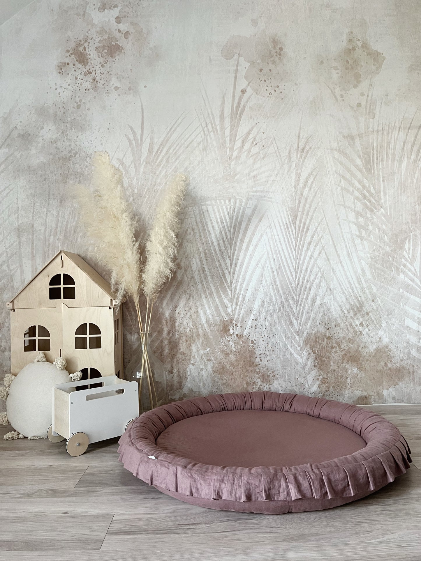 Play nest linen / Speelnest linnen - Marsala