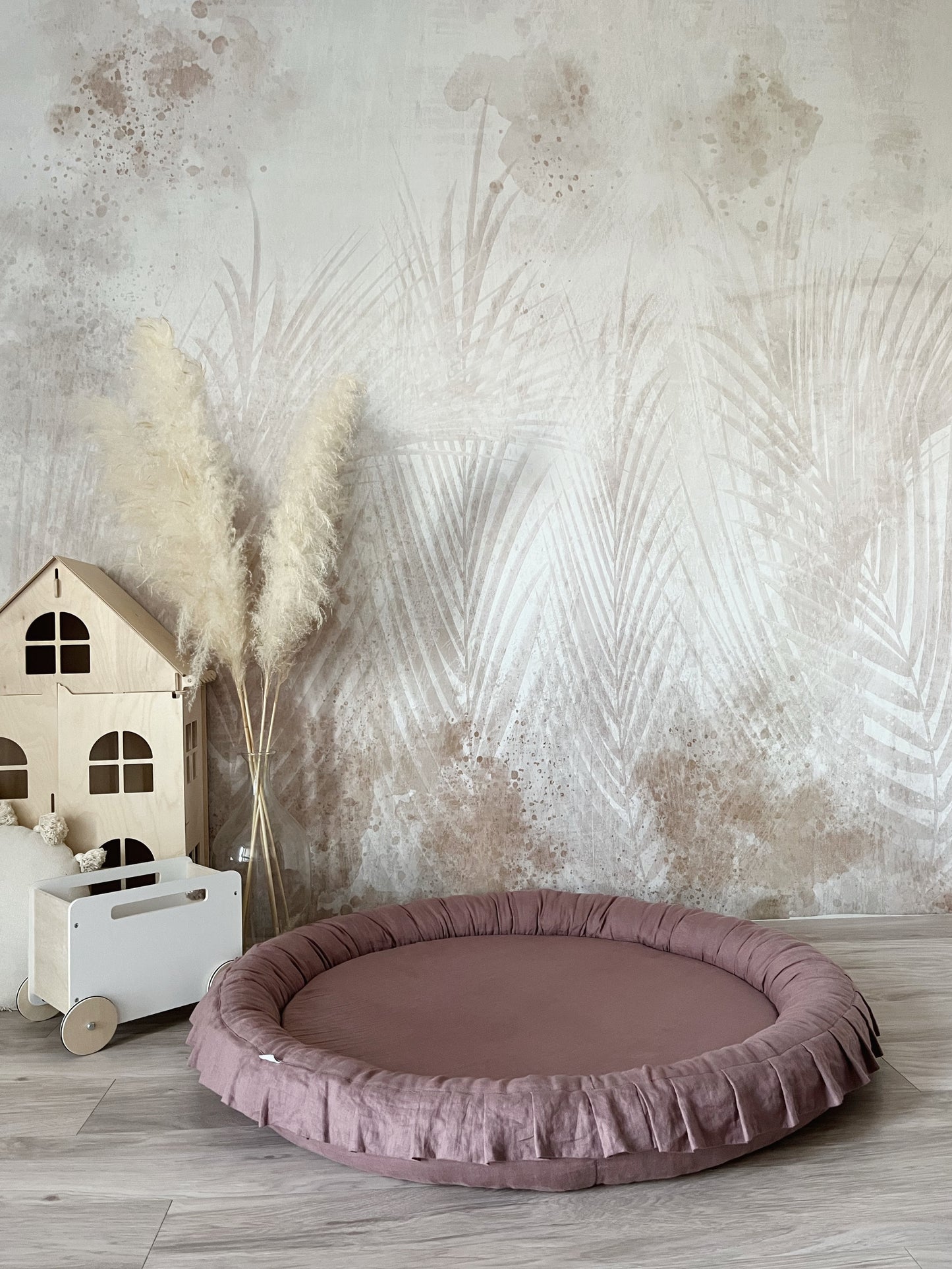 Play nest linen / Speelnest linnen - Marsala