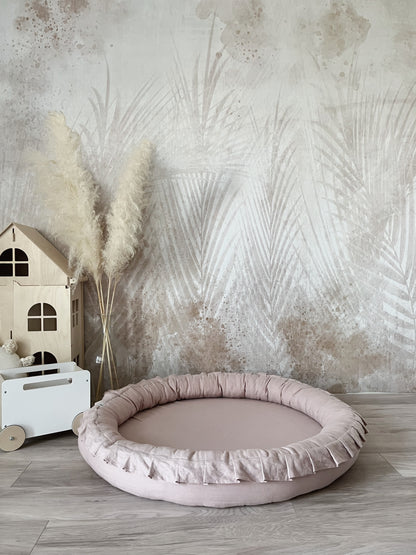 Play nest linen / Speelnest linnen - Powder Pink