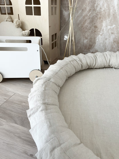 Play nest linen / Speelnest linnen - Naturel