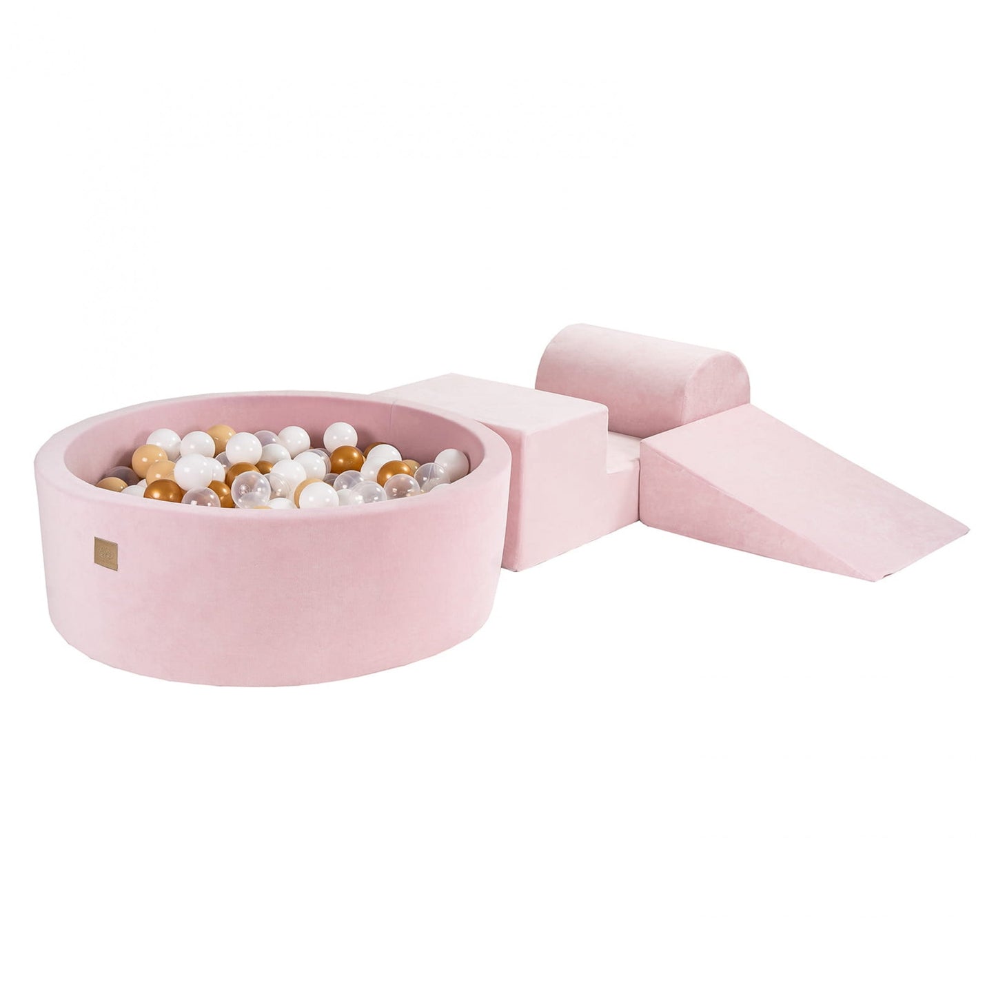 Schaumstoff Spielset inkl XL Ballbox 90x30 Pink