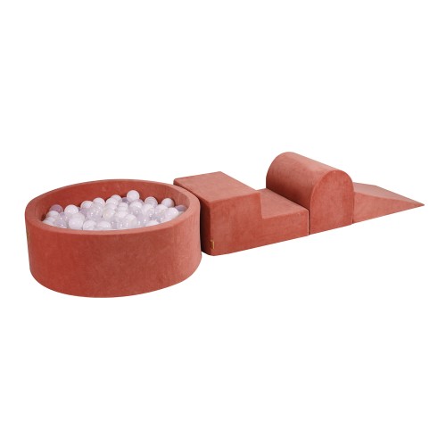 Ballenbak Foam Speelset XL Marsala Rood