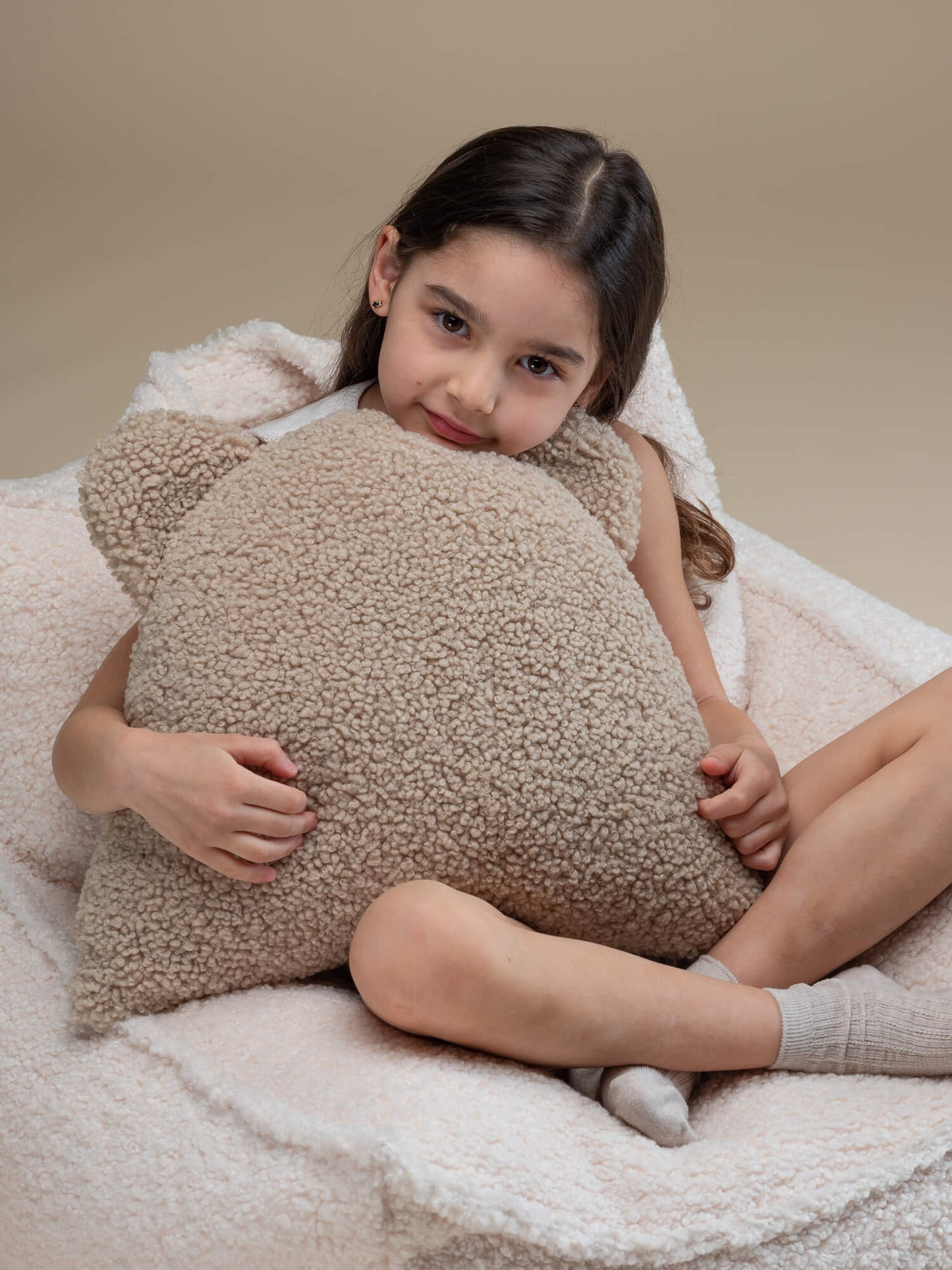 Wigiwama Biscuit Bear Cushion