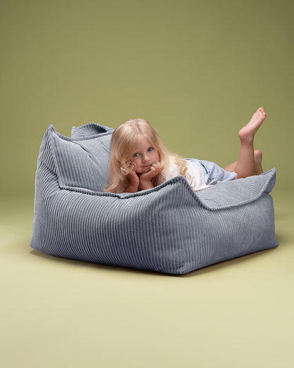 Wigiwama Blueberry Blue Beanbag Chair