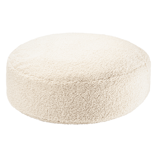 Wigiwama Cream White Ottoman