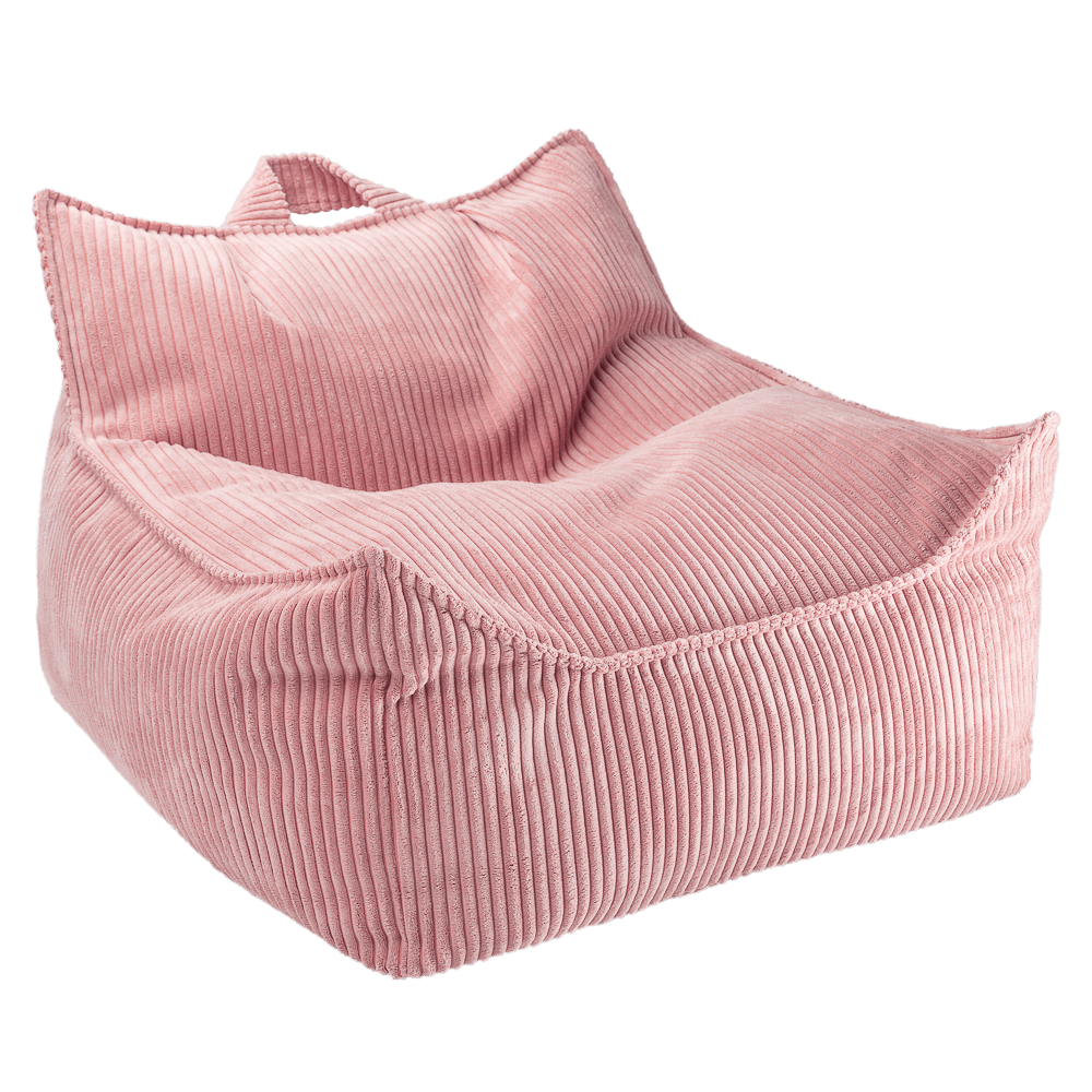 Wigiwama Pink Mousse Beanbag Chair