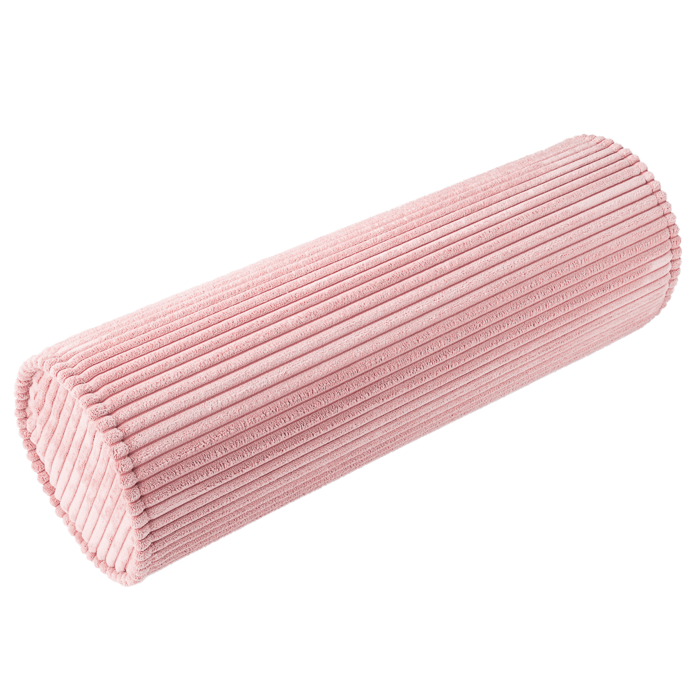 Wigiwama Pink Mousse Roll Cushion