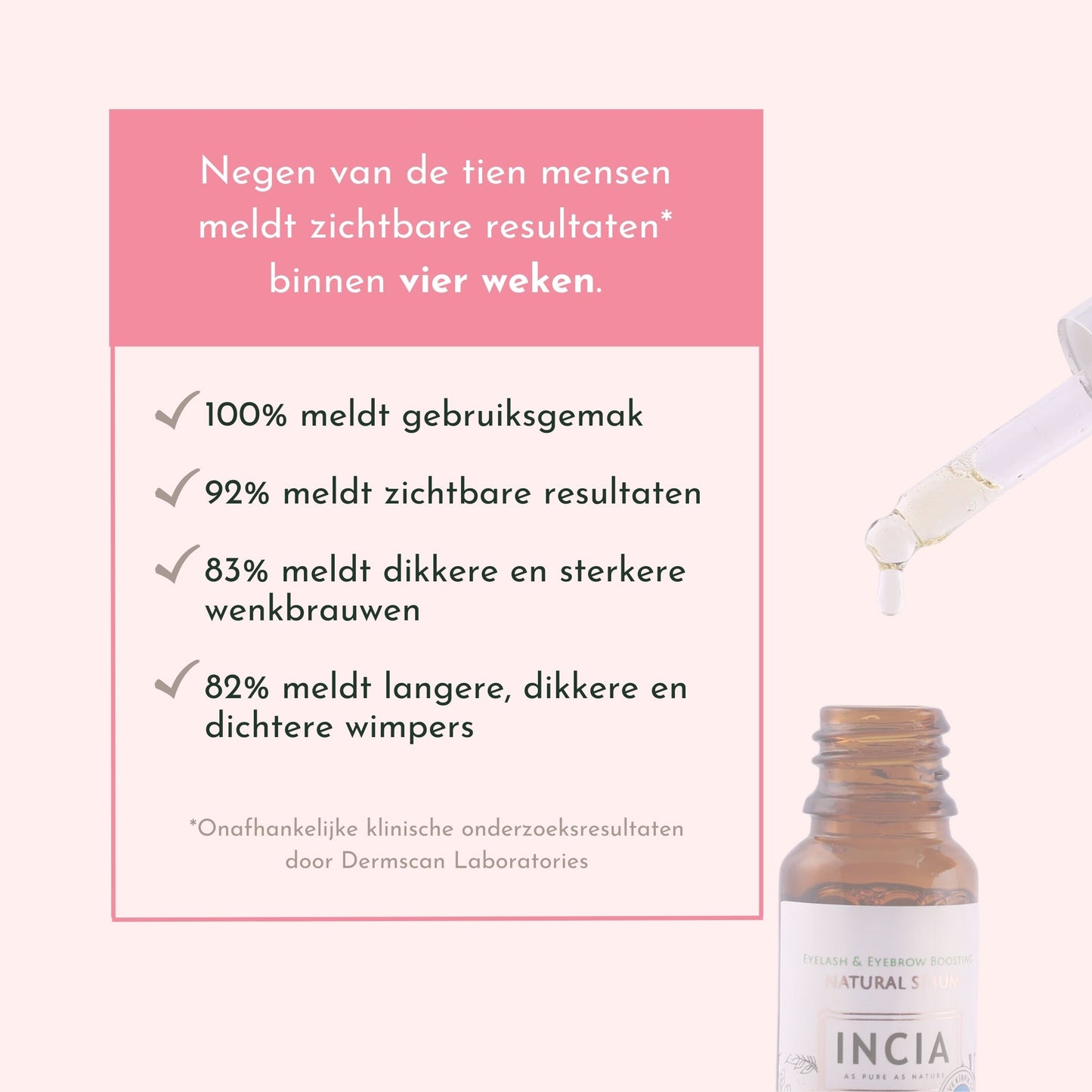 INCIA Wimperserum voor Wimpers en Wenkbrauwen