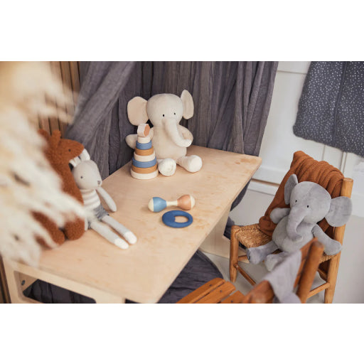 Jollein Knuffel Elephant - Storm Grey - Uniquekidz