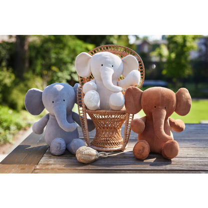 Jollein Knuffel Elephant - Storm Grey - Uniquekidz